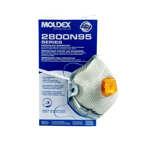 mascarilla moldex 2800 n95